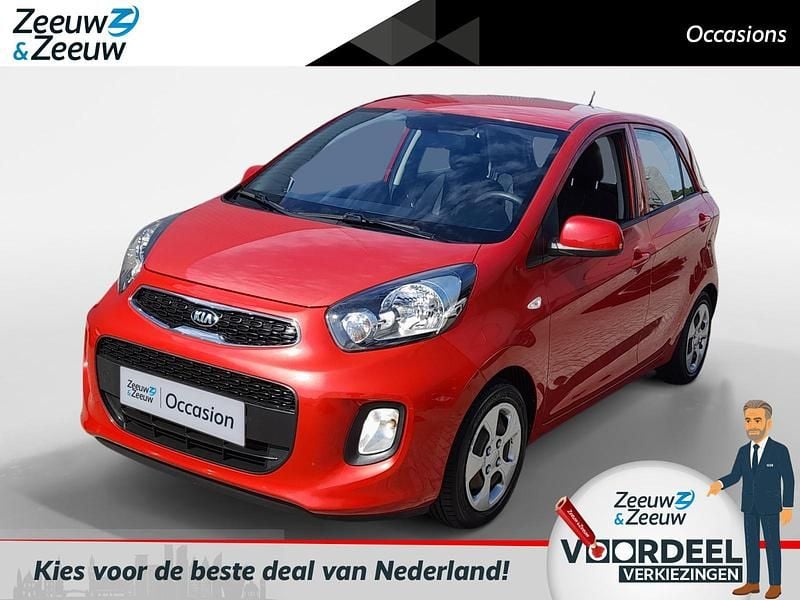 Rood Gebruikt 2015 Kia Picanto Comfort Hatchback | € 7.995 (Eerlijke prijs) - Afbeelding 1/4