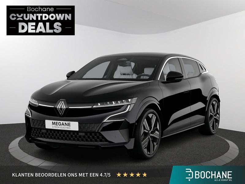 Noir étoilé (zwart mica) Nieuw 2025 Renault Megane E-Tech Iconic SUV | € 38.277 (Eerlijke prijs) - Afbeelding 1/4