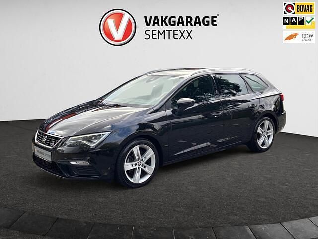 Zwart Gebruikt 2019 Seat Leon ST FR Stationwagen | € 15.450 (Eerlijke prijs) - Afbeelding 1/4