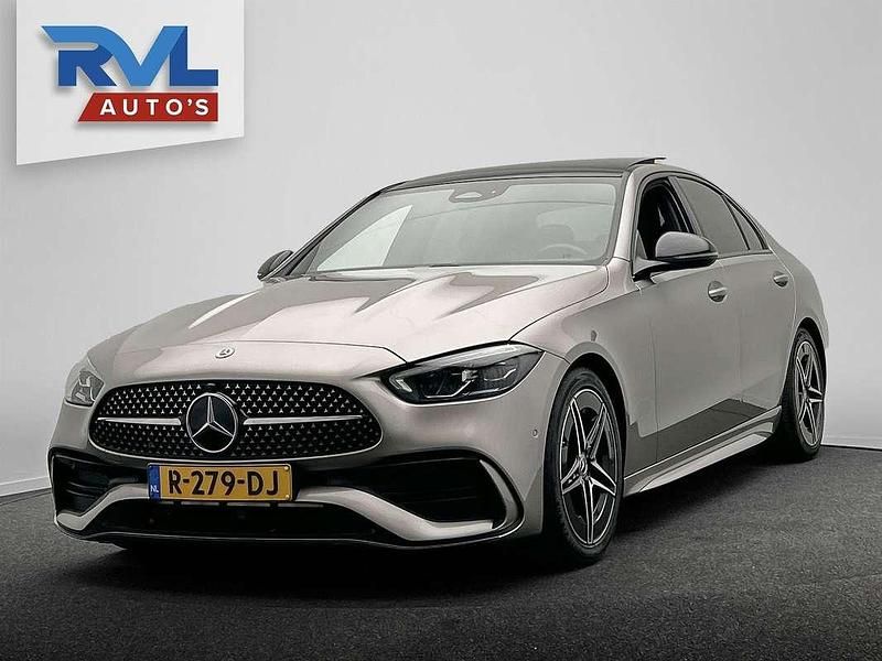 Occasion Mercedes C180 AMG line 170 PK (125 kW) 2022 Grijs Sedan