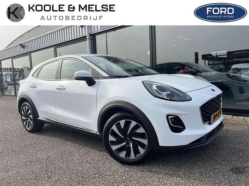 Wit Gebruikt 2020 Ford Puma SUV | € 16.725 (Super prijs) - Afbeelding 1/4