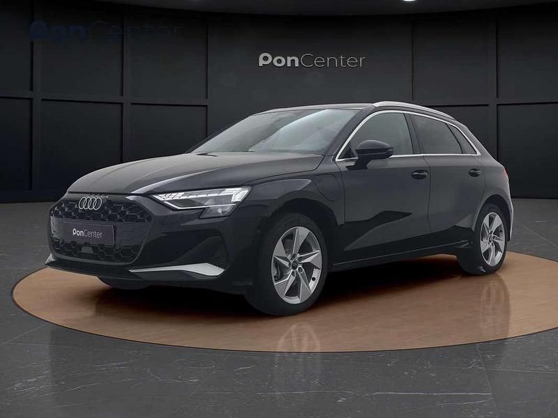 Zwart Nieuw 2025 Audi A3 Sportback e-tron Advanced Hatchback | € 45.850 (Eerlijke prijs) - Afbeelding 1/4