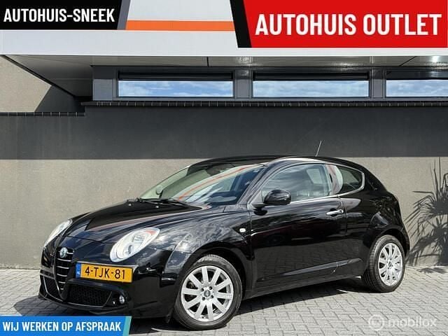 Zwart Gebruikt 2009 Alfa Romeo MiTo Distinctive Hatchback | € 3.450 (Eerlijke prijs) - Afbeelding 1/4