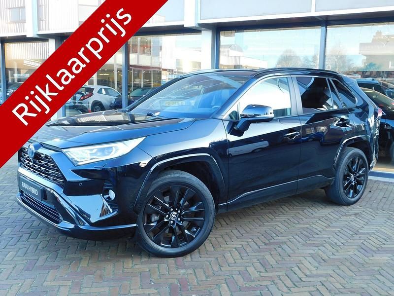 Zwart Gebruikt 2021 Toyota RAV4 Hybrid Edition SUV | € 35.400 (Eerlijke prijs) - Afbeelding 1/4