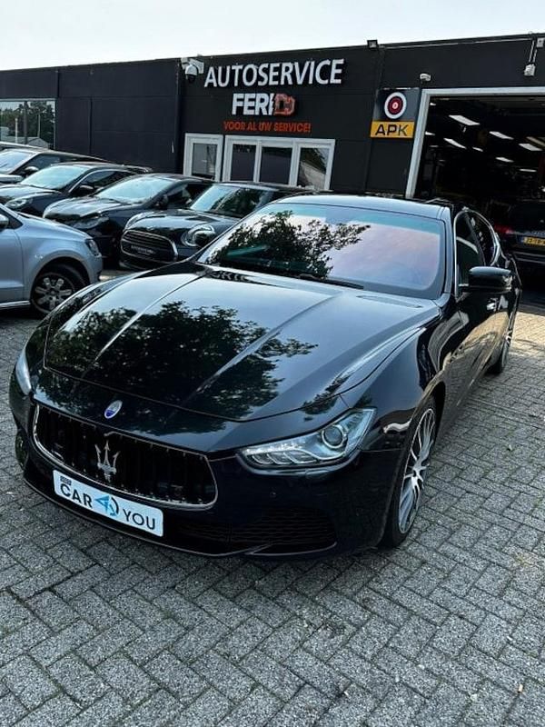Occasion Maserati Ghibli 2014 Zwart (metallic) Sedan
