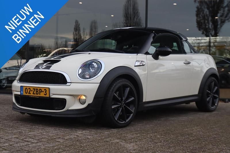 Wit Gebruikt 2012 Mini Cooper S Coupé Chili Coupé | € 8.950 - Afbeelding 1/4