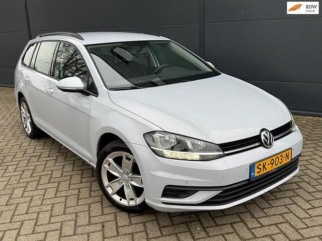 Occasion VW Golf VII Trendline 110 PK (80 kW) 2017 Wit Stationwagen