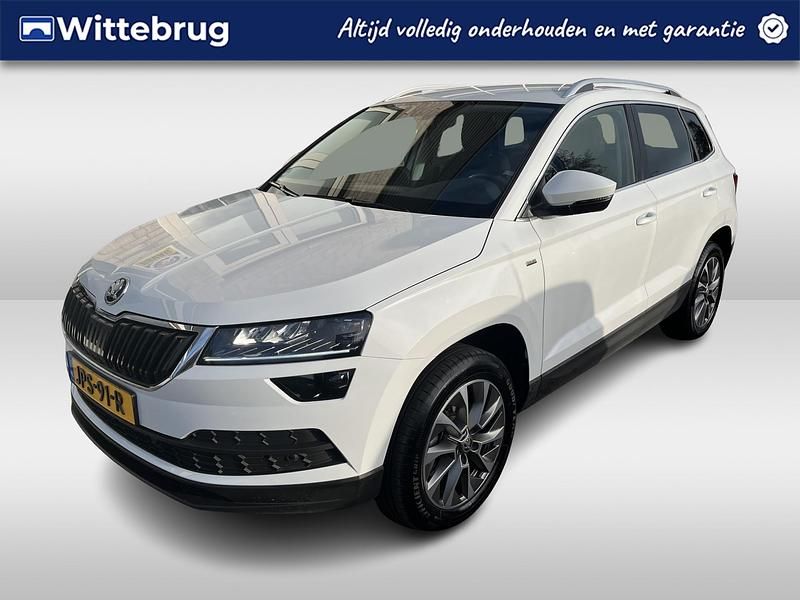 Wit Gebruikt 2021 Skoda Karoq Ambition SUV | € 24.950 (Eerlijke prijs) - Afbeelding 1/2