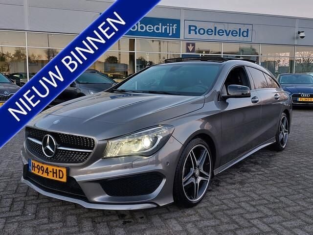 Grijs Gebruikt 2016 Mercedes CLA180 Shooting Brake Sport Edition Stationwagen | € 16.950 (Eerlijke prijs) - Afbeelding 1/3