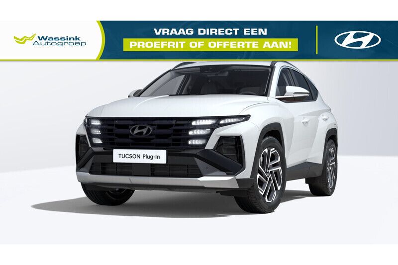Atlas white Nieuw 2025 Hyundai Tucson Comfort SUV | € 46.497 (Eerlijke prijs) - Afbeelding 1/4
