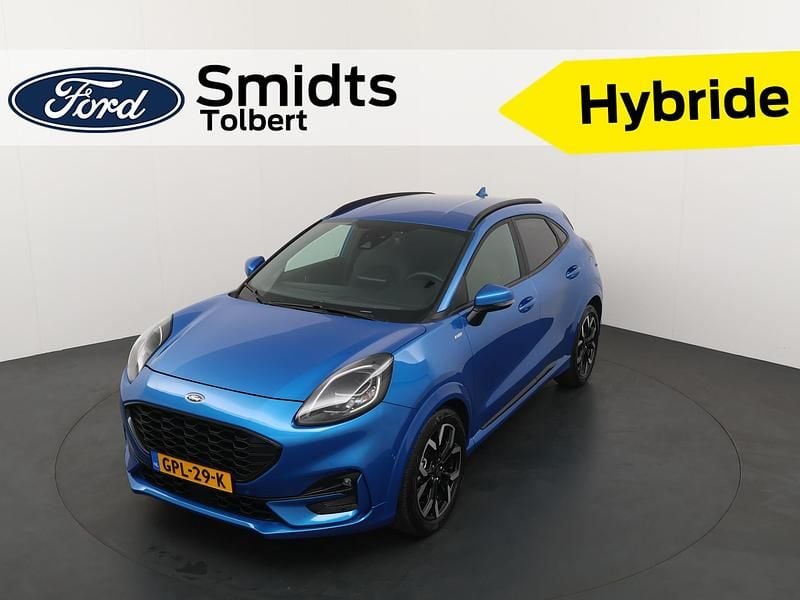 Blauw Gebruikt 2024 Ford Puma Gen-E ST-Line X SUV | € 26.045 - Afbeelding 1/4