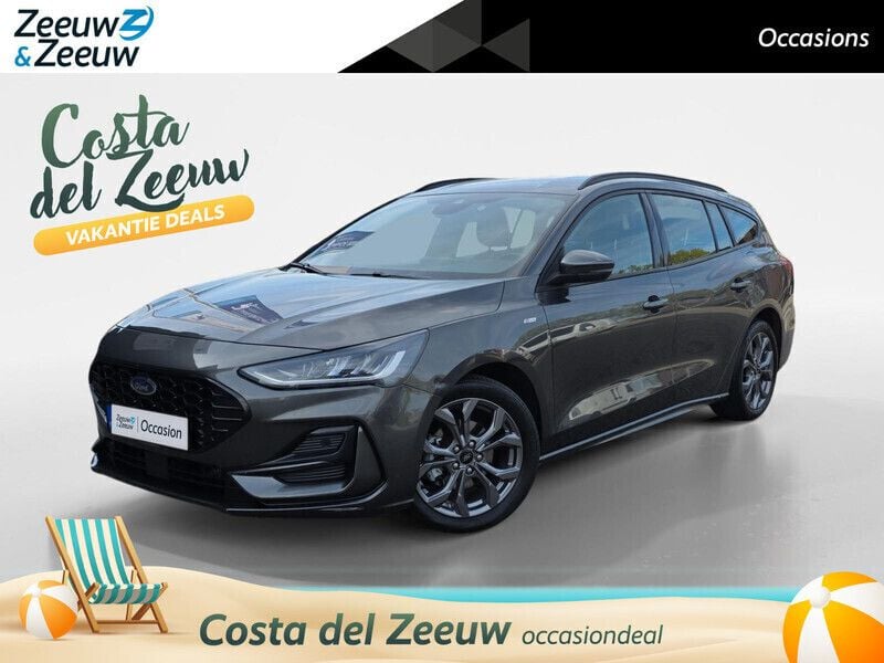 Grijs Gebruikt 2023 Ford Focus ST-Line Stationwagen | € 24.640 (Eerlijke prijs) - Afbeelding 1/4