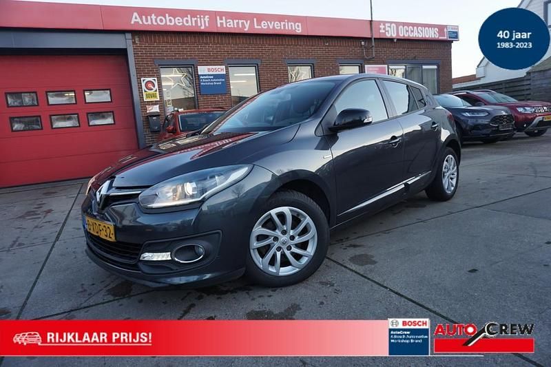 Occasion Renault Mégane III LIMITED 116 PK (85 kW) 2014 Grijs (metallic) Hatchback