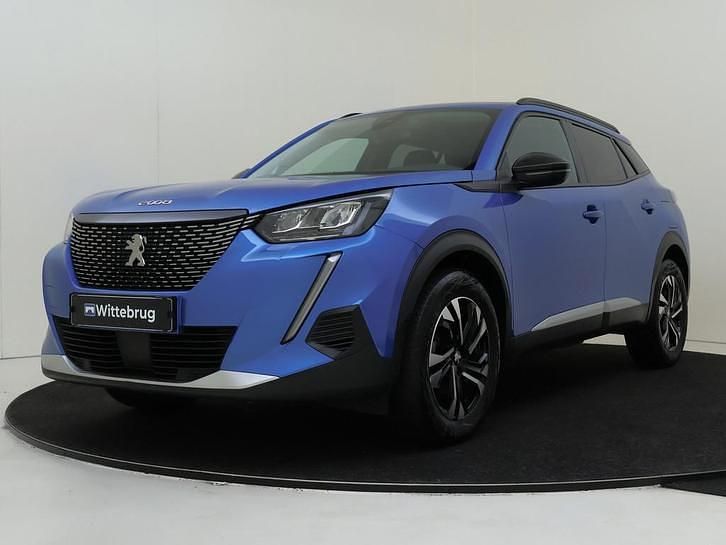 Blauw Gebruikt 2022 Peugeot 2008 Allure SUV | € 22.925 (Eerlijke prijs) - Afbeelding 1/3
