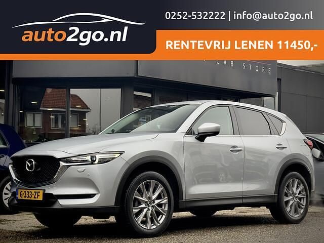 Grijs Occasion 2019 Mazda CX-5 Luxury SUV | € 22.900 (Eerlijke prijs) - Afbeelding 1/4