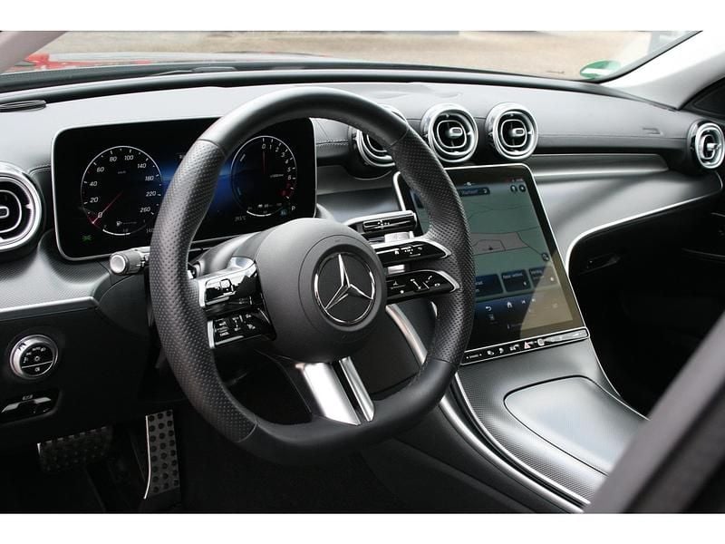 Occasion Mercedes C300 AMG line 313 PK (230 kW) 2023 Grijs Stationwagen