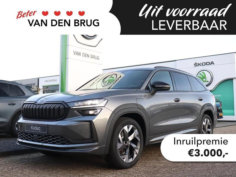 Grijs Nieuw 2025 Skoda Kodiaq Business Line SUV | € 50.999 (Super prijs) - Afbeelding 1/4