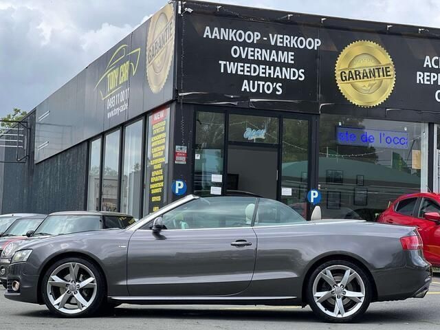 Occasion Audi A5 Cabriolet S-Line 160 PK (117 kW) 2011 Grijs Cabriolet
