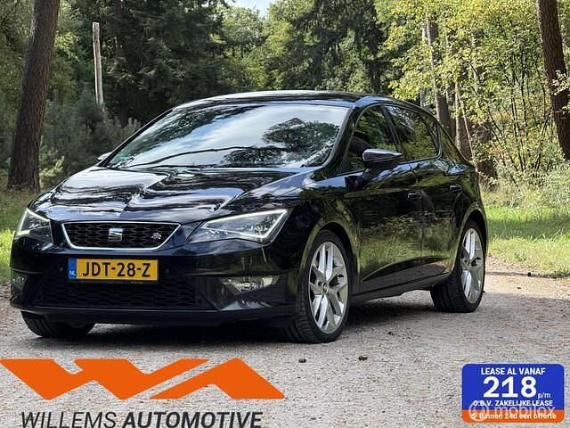 Zwart Gebruikt 2015 Seat Leon FR Hatchback | € 13.495 (Eerlijke prijs) - Afbeelding 1/4