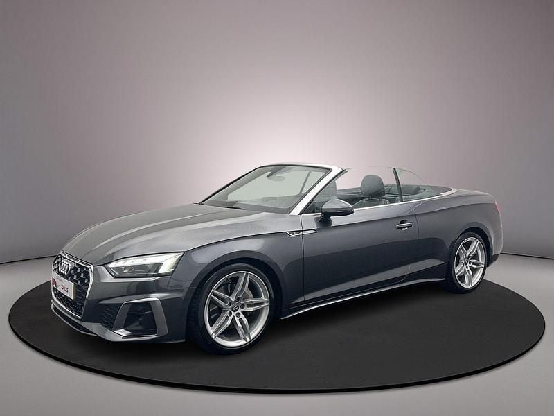 Grijs Gebruikt 2021 Audi A5 Cabriolet Comfort Cabriolet | € 44.900 (Eerlijke prijs) - Afbeelding 1/4