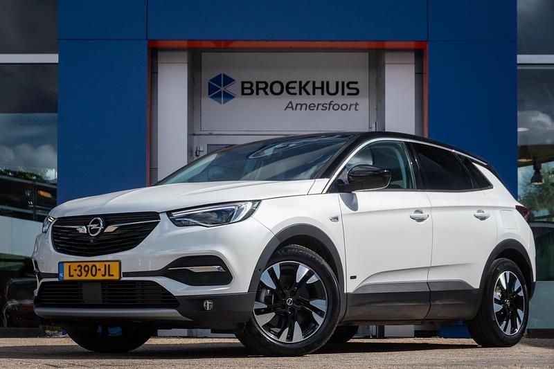 Wit Gebruikt 2021 Opel Grandland X Business Elegance SUV | € 23.895 (Goede deal) - Afbeelding 1/4