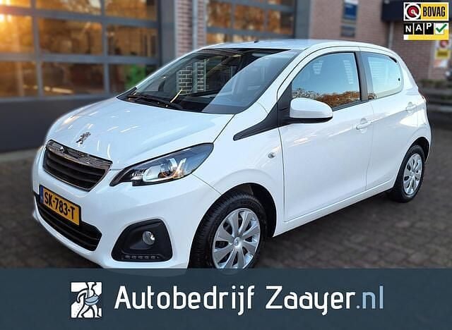 Wit Gebruikt 2018 Peugeot 108 Active Hatchback | € 6.950 (Eerlijke prijs) - Afbeelding 1/4