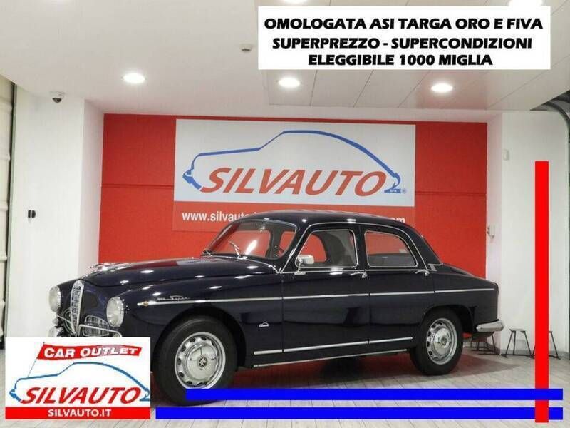 Blauw Gebruikt 1955 Alfa Romeo 1900 Super Sedan | € 36.500 - Afbeelding 1/4