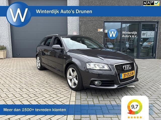 Grijs Gebruikt 2013 Audi A3 Sportback S-Line Hatchback | € 9.950 (Goede deal) - Afbeelding 1/4