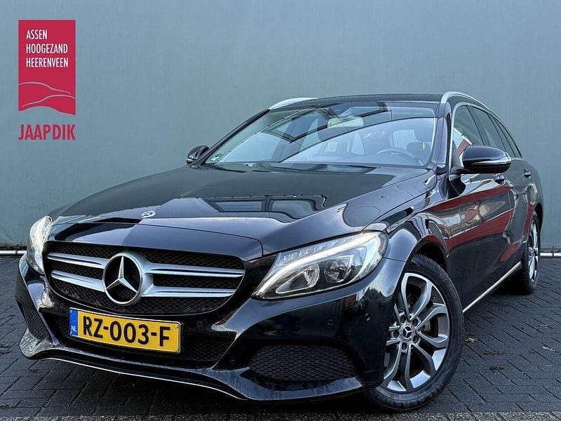 Zwart Occasion 2018 Mercedes C200 Business Stationwagen | € 19.899 (Eerlijke prijs) - Afbeelding 1/4