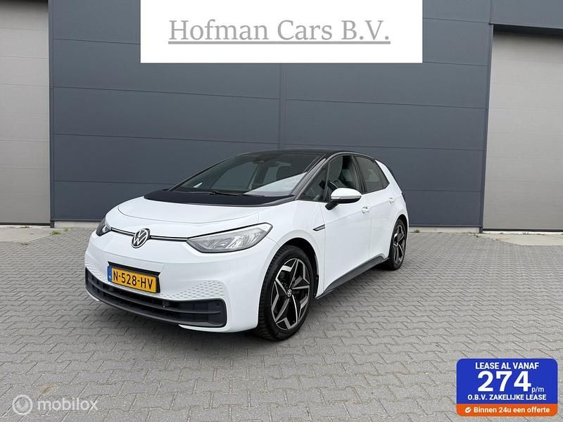 Wit Gebruikt 2021 VW ID.3 Hatchback | € 16.900 (Super prijs) - Afbeelding 1/4