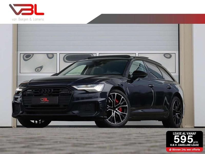 Blauw (metallic) Gebruikt 2021 Audi A6 Competition Stationwagen | € 44.940 (Iets duurder) - Afbeelding 1/4