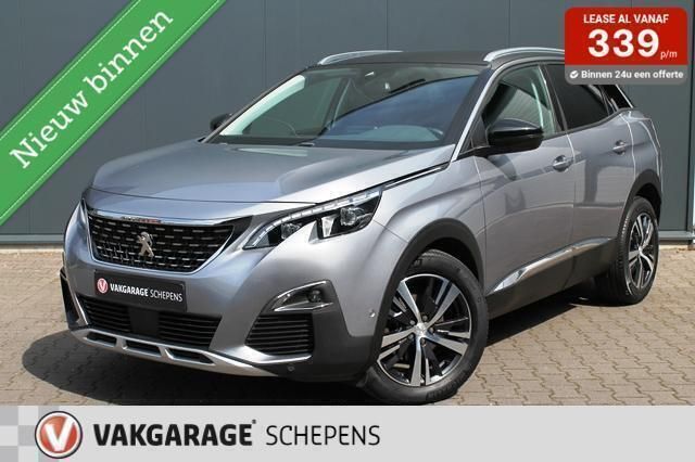 Grijs Gebruikt 2020 Peugeot 3008 Allure SUV | € 19.495 (Super prijs) - Afbeelding 1/4