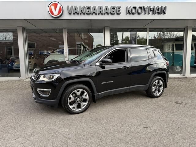 Zwart Gebruikt 2018 Jeep Compass Limited SUV | € 22.900 (Iets duurder) - Afbeelding 1/4
