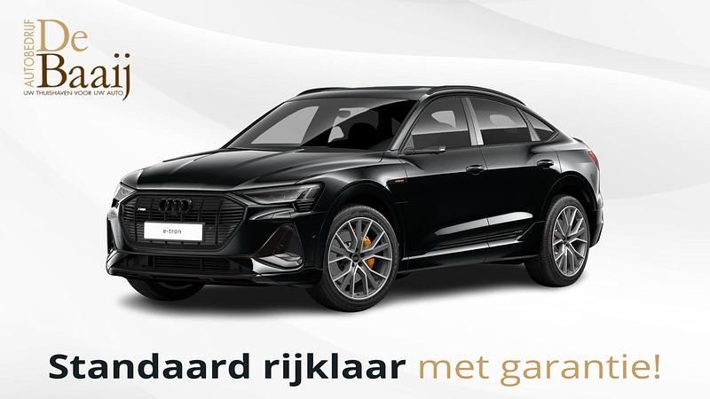 Zwart Gebruikt 2022 Audi e-tron SUV | € 37.450 (Eerlijke prijs) - Afbeelding 1/4