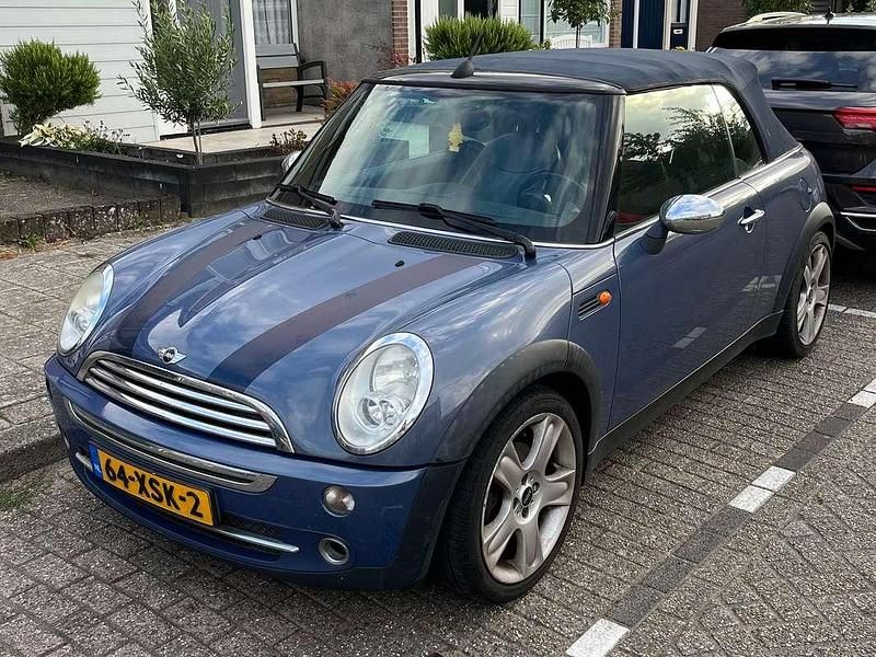 Blauw Gebruikt 2004 Mini Cooper Cabriolet Cabriolet | € 4.500 (Eerlijke prijs) - Afbeelding 1/4