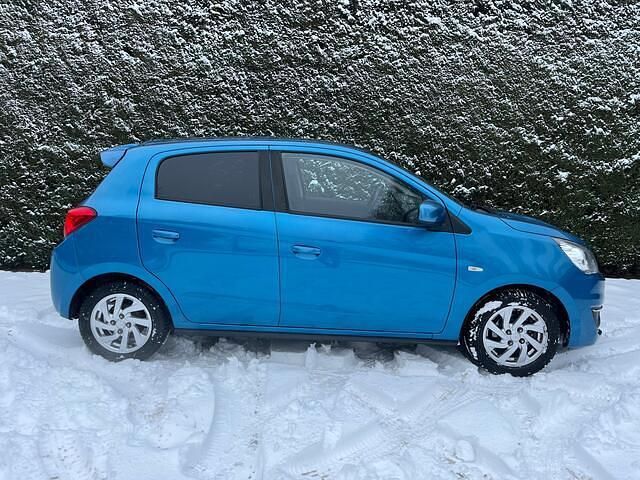 Occasion Mitsubishi Space Star Intense 71 PK (52 kW) 2018 Blauw Hatchback