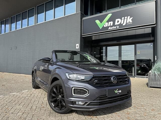 Grijs Gebruikt 2021 VW T-Roc Cabriolet R-line Cabriolet | € 30.950 (Goede deal) - Afbeelding 1/4