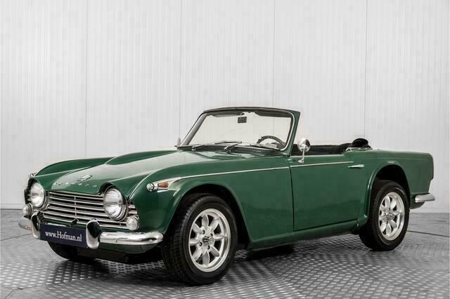 Groen Gebruikt 1966 Triumph TR4 Cabriolet | € 22.900 - Afbeelding 1/4