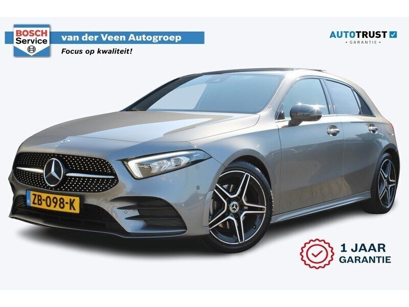 Grijs Gebruikt 2019 Mercedes A200 Business Hatchback | € 20.880 (Eerlijke prijs) - Afbeelding 1/4