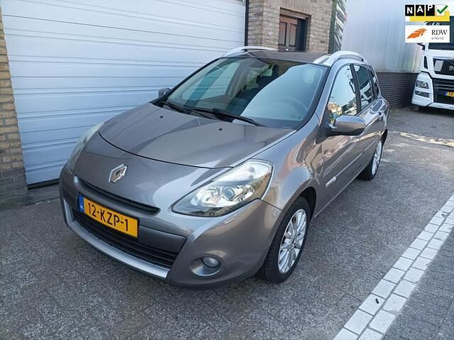 Grijs Gebruikt 2010 Renault Clio GrandTour Business Stationwagen | € 4.395 (Eerlijke prijs) - Afbeelding 1/4