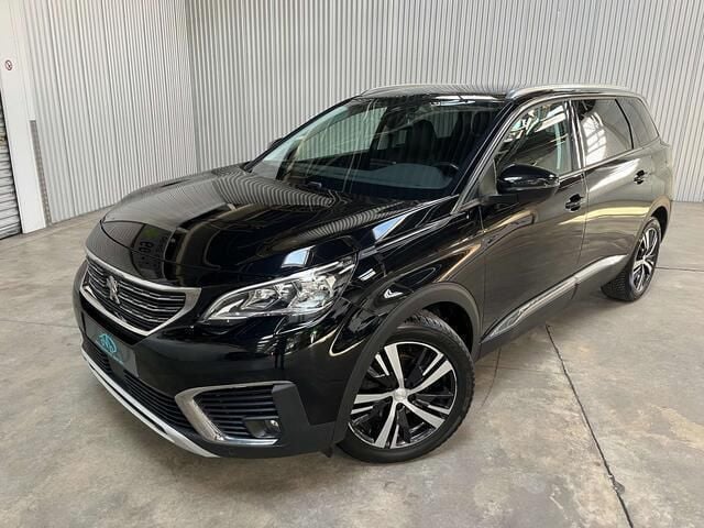 Zwart Occasion 2019 Peugeot 5008 Allure MPV | € 11.979 (Super prijs) - Afbeelding 1/4