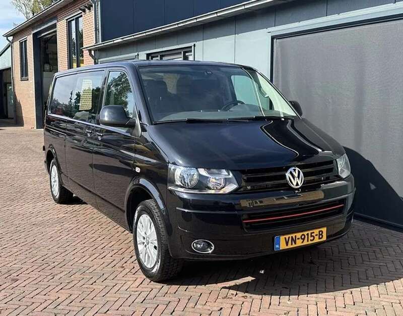 Zwart Gebruikt 2015 VW T5 Van | € 9.850 (Super prijs) - Afbeelding 1/4