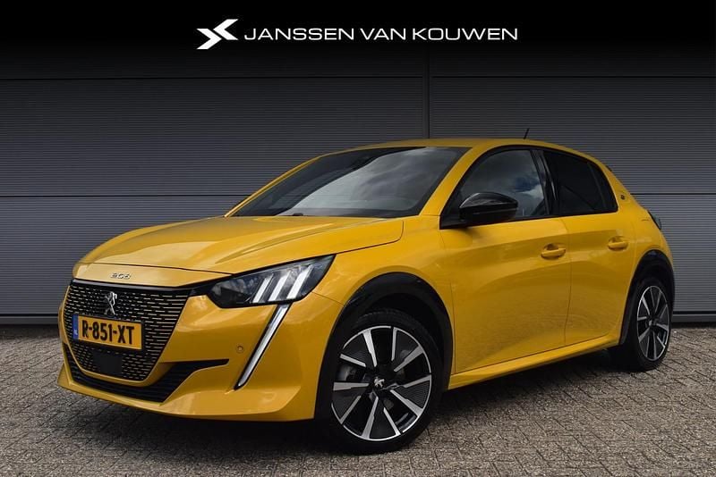 Geel Gebruikt 2020 Peugeot e-208 GTi Hatchback | € 16.895 (Eerlijke prijs) - Afbeelding 1/4