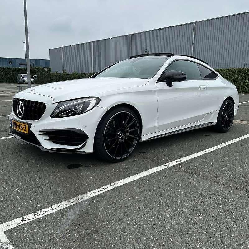 Occasion Mercedes C180 Prestige 156 PK (114 kW) 2017 Wit Coupé