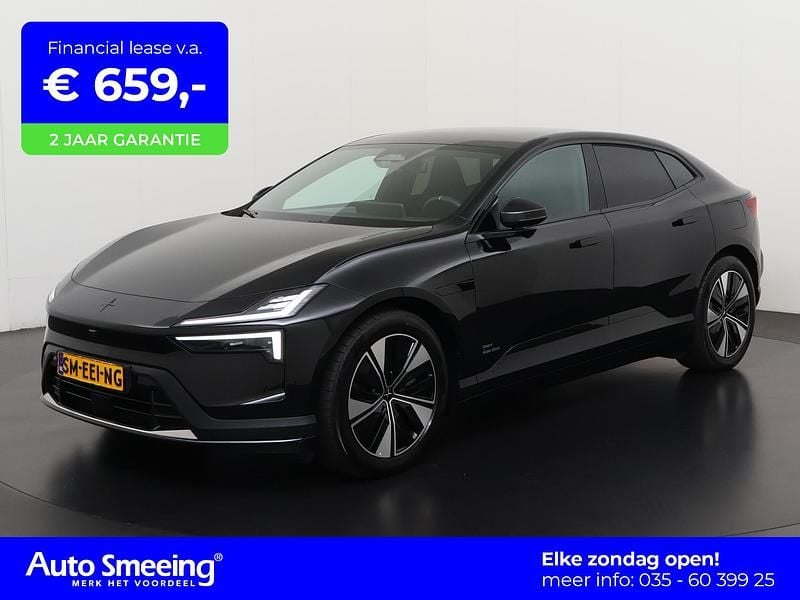 Zwart, metallic lak Gebruikt 2024 Polestar 4 Long Range Single Motor SUV | € 51.945 (Super prijs) - Afbeelding 1/4