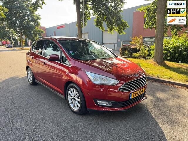 Rood Gebruikt 2015 Ford C-MAX Titanium MPV | € 7.750 (Goede deal) - Afbeelding 1/4