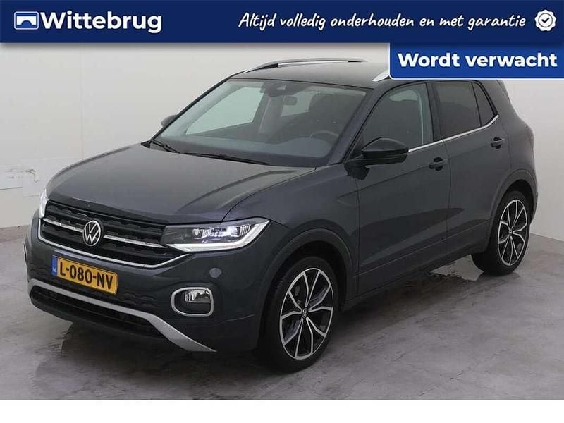 Grijs Gebruikt 2021 VW T-Cross Style SUV | € 20.950 (Eerlijke prijs) - Afbeelding 1/2