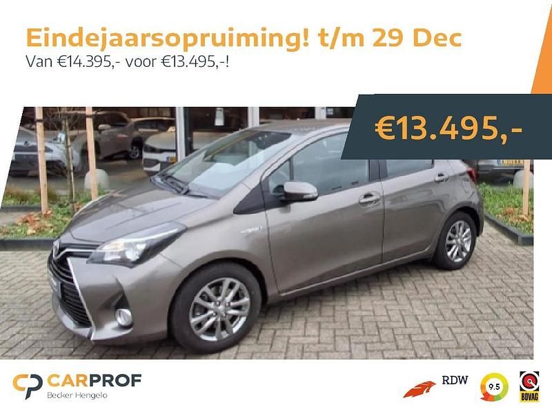 Grijs Gebruikt 2016 Toyota Yaris Hatchback | € 13.495 (Eerlijke prijs) - Afbeelding 1/4