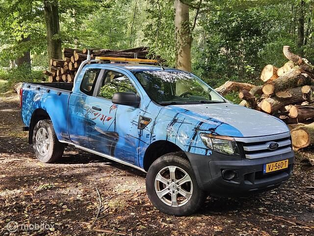 Blauw Gebruikt 2014 Ford Ranger XL Pickup | € 14.995 - Afbeelding 1/4