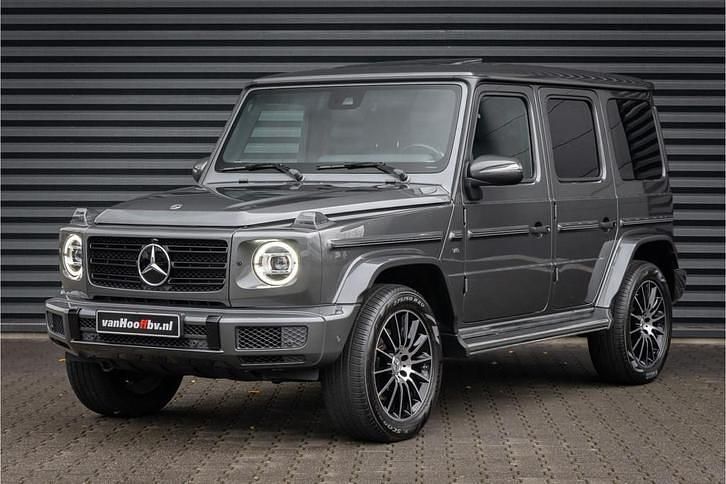 Grijs (metallic) Gebruikt 2018 Mercedes G500 AMG line SUV | € 134.900 - Afbeelding 1/4